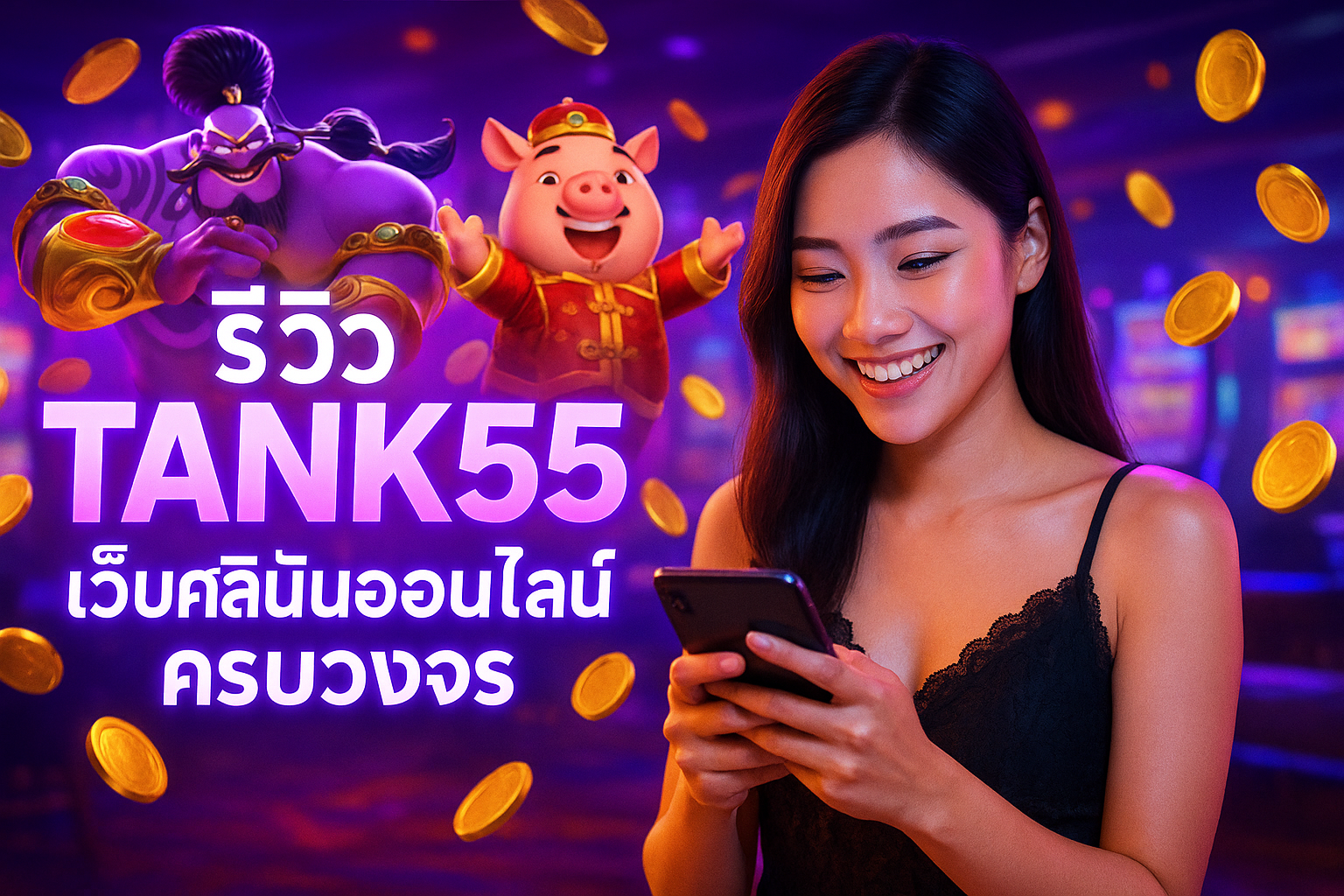 รีวิว TANK55 เว็บคาสิโนออนไลน์ครบวงจร