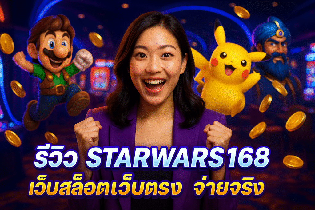 รีวิว STARWARS168 เว็บสล็อตเว็บตรง